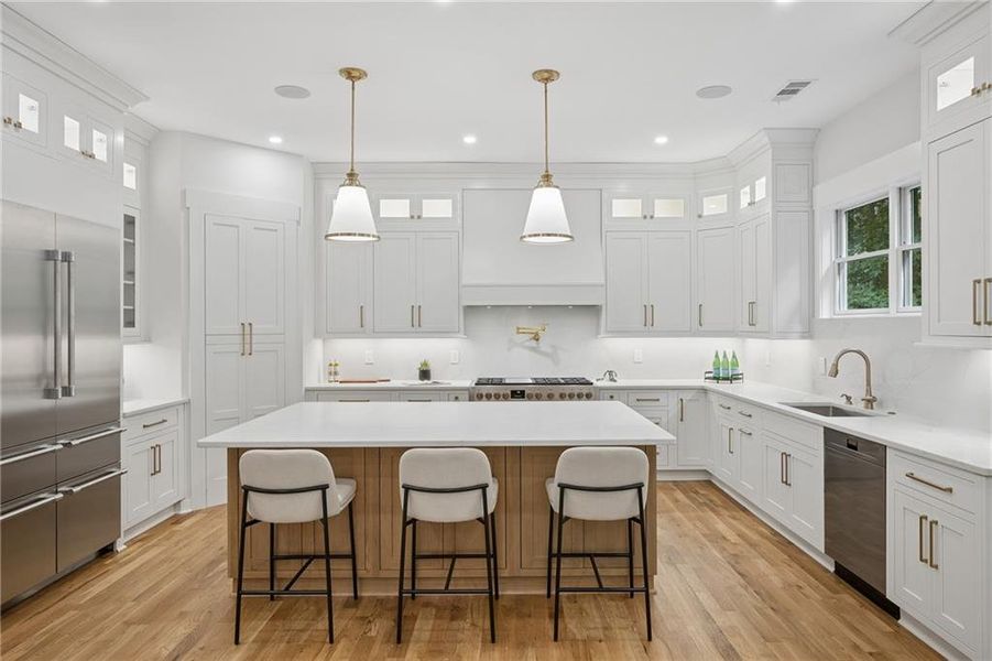 Furnished interior view inside a new home in , Atlanta (Image 16).