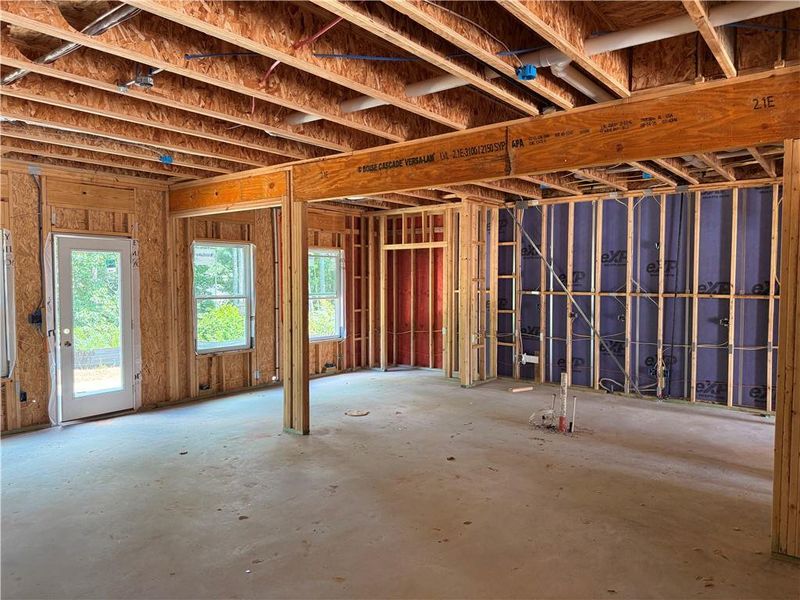 In-progress construction of a new home in Park Center Pointe, Mableton, GA (Image 30). In-progress construction of a new home in Park Center Pointe, Mableton, GA (Image 30).