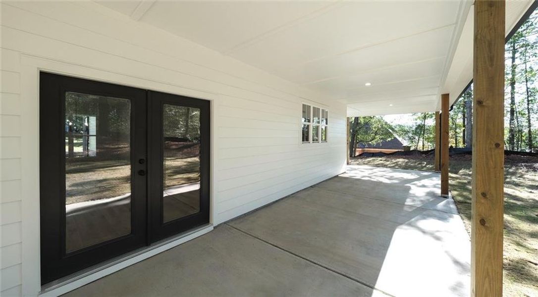 Exterior details and patio area of a home in , Cartersville (Image 28). Exterior details and patio area of a home in , Cartersville (Image 28).