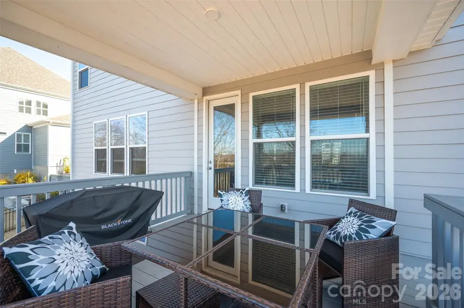 Exterior details and patio area of a home in Legacy at Reid's Cove, Mooresville (Image 3).