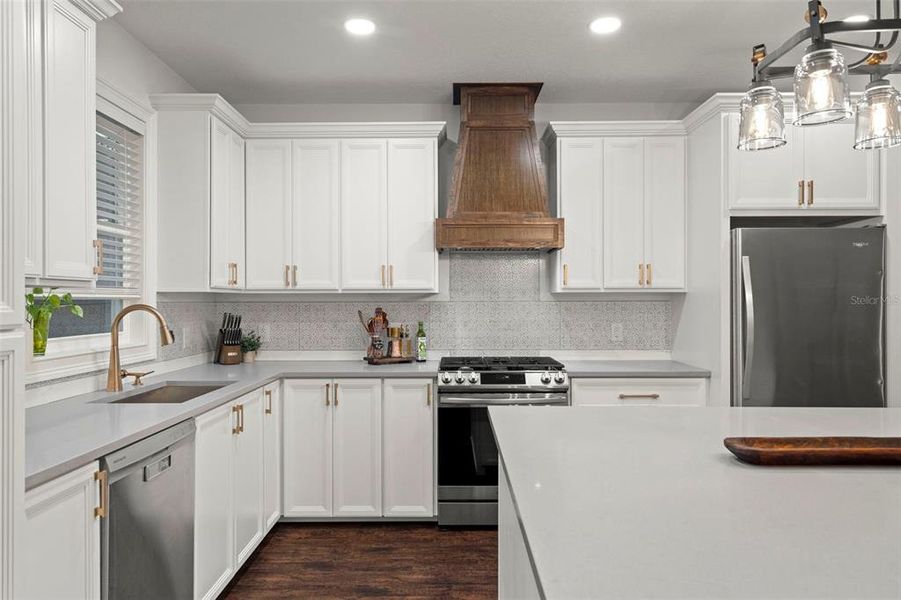 Furnished interior view inside a new home in , Webster (Image 9).