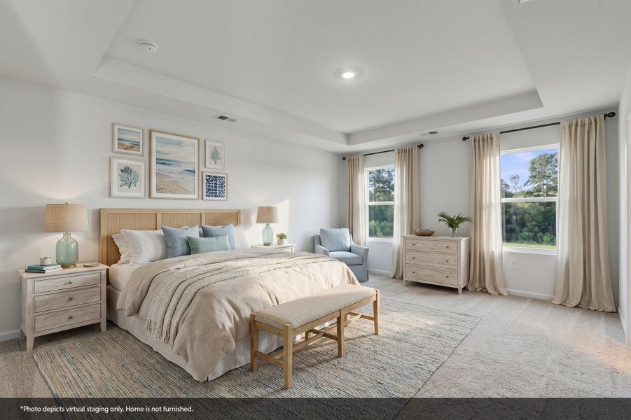 Furnished interior view inside a new home in Jordan Grove, Conway (Image 9).