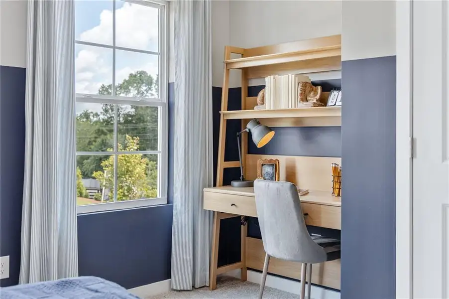 Furnished interior view inside a new home in Oak Grove Glen, Snellville (Image 4). Furnished interior view inside a new home in Oak Grove Glen, Snellville (Image 4).