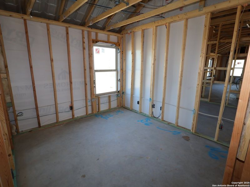 In-progress construction of a new home in Chaparral Ranch, Floresville, TX (Image 24).