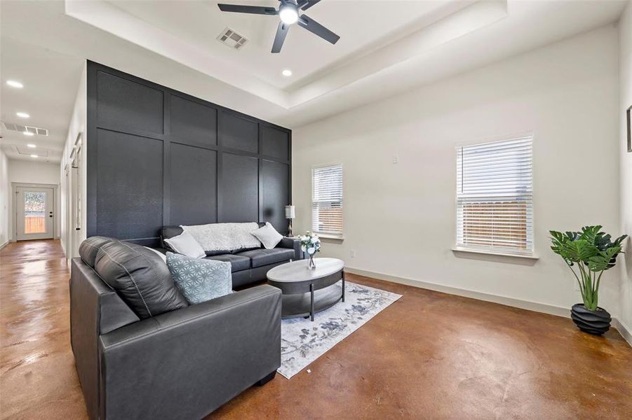 Furnished interior view inside a new home in , Waco (Image 7).