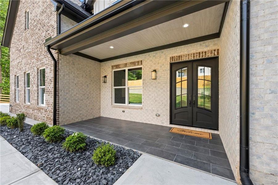 Exterior details and patio area of a home in , Dacula (Image 3). Exterior details and patio area of a home in , Dacula (Image 3).
