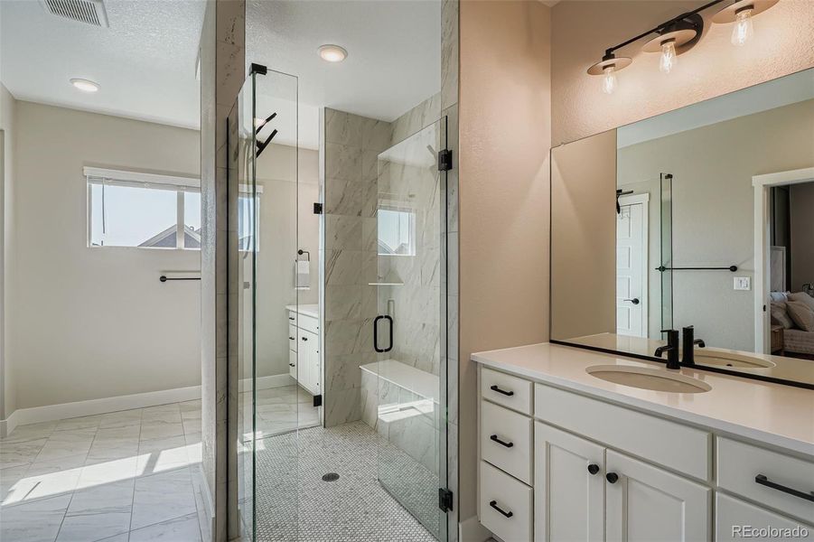 Furnished interior view inside a new home in , Denver (Image 13).