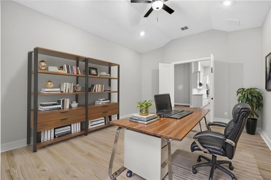 Furnished interior view inside a new home in , Fruitland Park (Image 18).