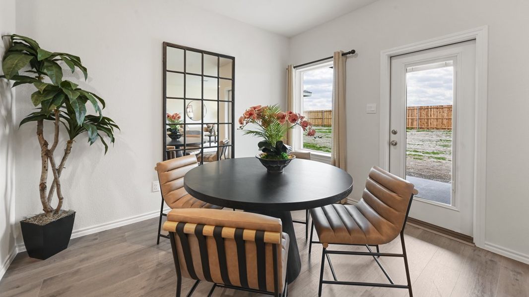 Furnished interior in a model home at Sanger Circle in Sanger (Image 21).