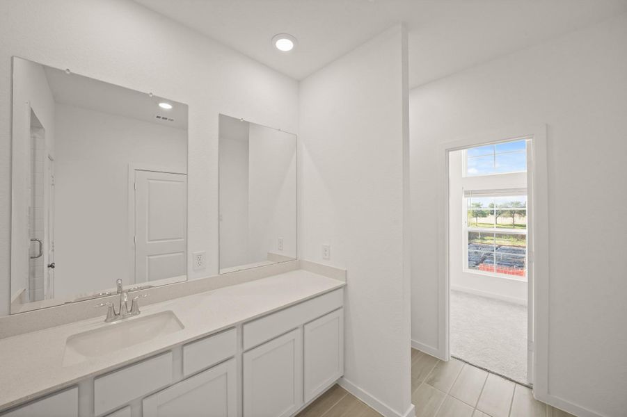 Furnished interior view inside a new home in Piccolina, Houston (Image 6).