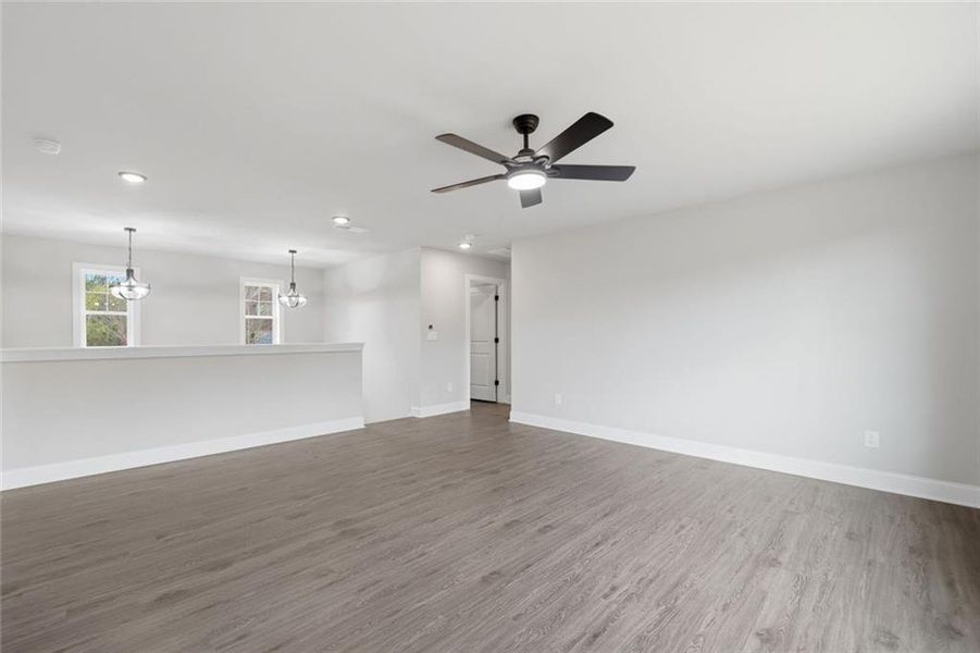 Spacious, unfurnished interior of a new home in , Dawsonville (Image 27).