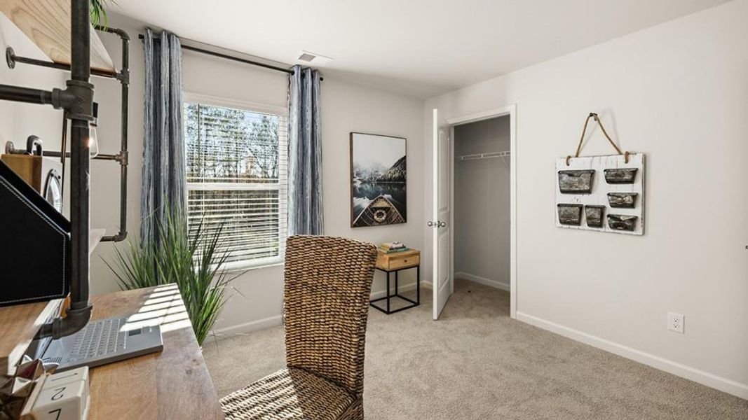 Furnished interior view inside a new home in Thompson Ridge, Dallas (Image 42).