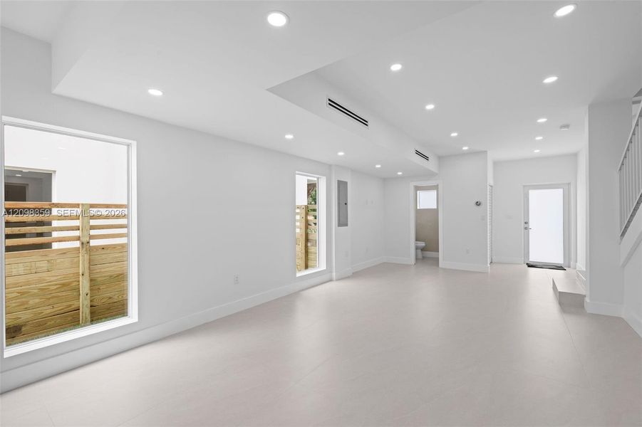 Spacious, unfurnished interior of a new home in , South Miami (Image 27). Spacious, unfurnished interior of a new home in , South Miami (Image 27).