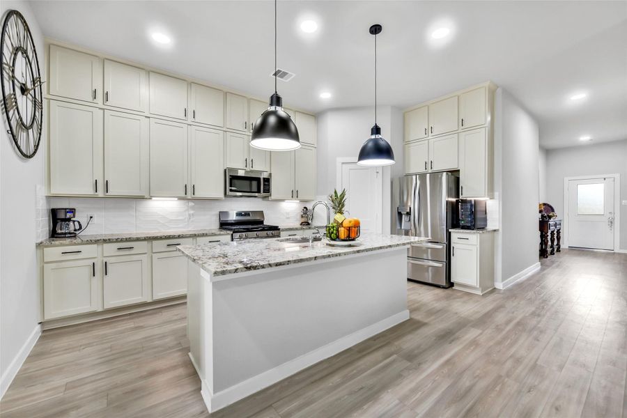 Furnished interior view inside a new home in Ambrose, La Marque (Image 6).