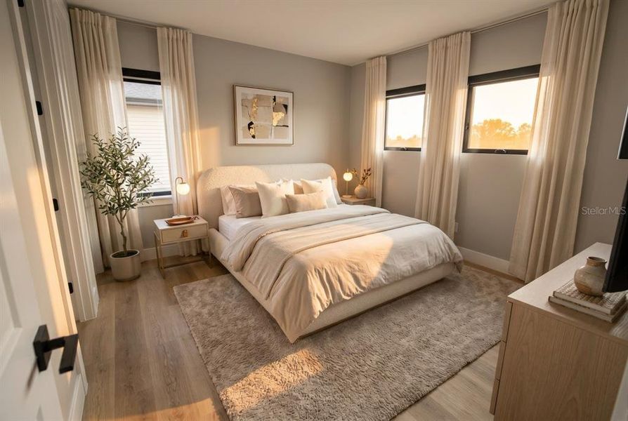 Furnished interior view inside a new home in Bella Collina, Montverde (Image 18).