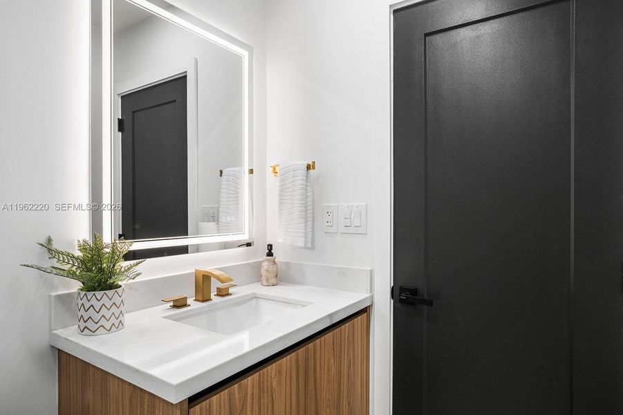 Furnished interior view inside a new home in , Miami (Image 11). Furnished interior view inside a new home in , Miami (Image 11).