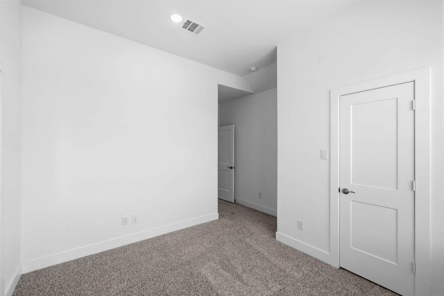 Spacious, unfurnished interior of a new home in Bridgeland, Cypress (Image 32). Spacious, unfurnished interior of a new home in Bridgeland, Cypress (Image 32).