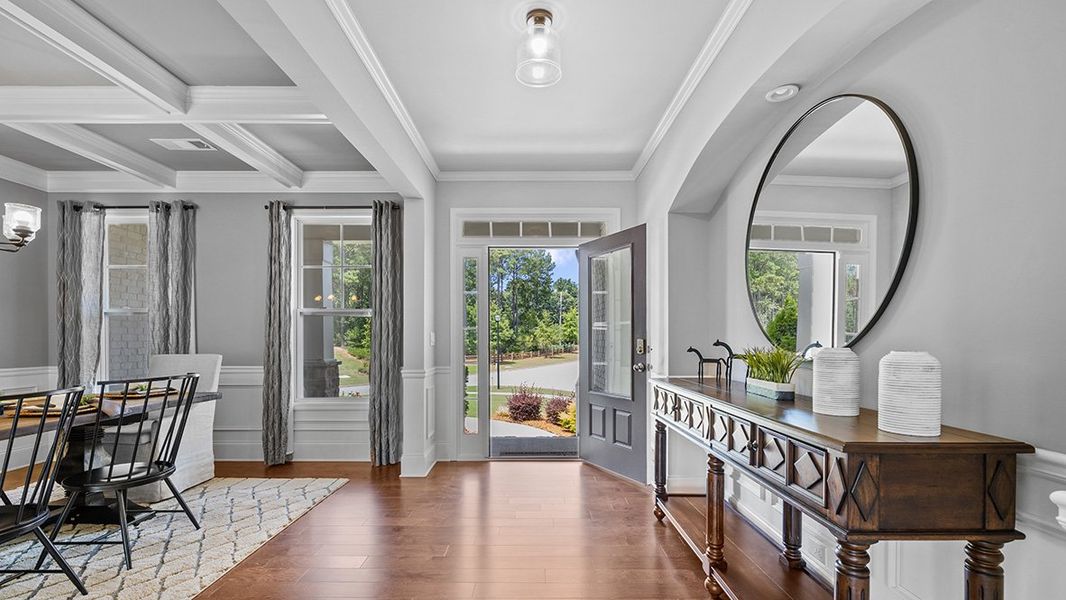 Furnished interior view inside a new home in Genesee, Newnan (Image 7).