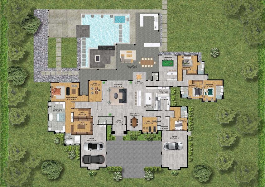 3905 Fieldview Way - floorpan