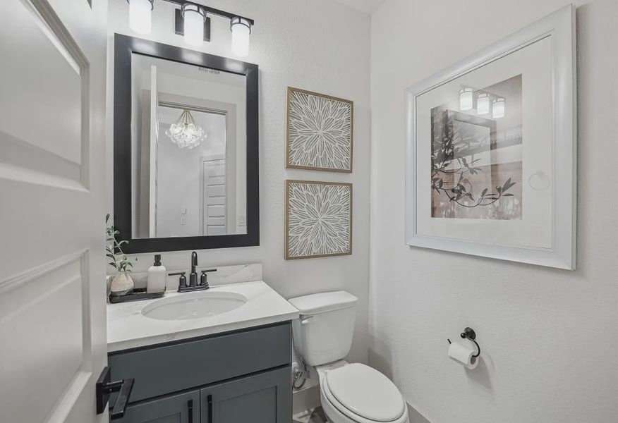 Plan 3034 Powder Room - Staged - 15 of 19