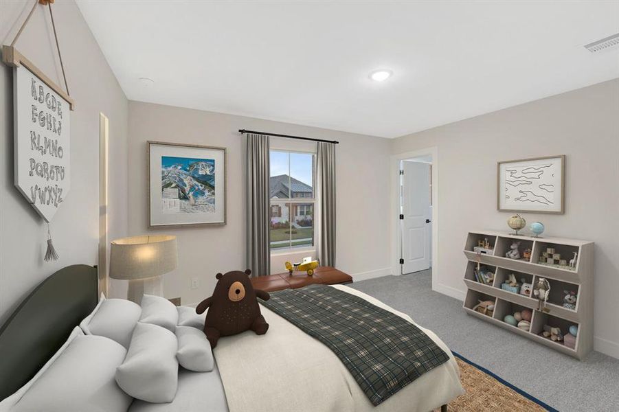 Furnished interior view inside a new home in Elevon, Lavon (Image 20).