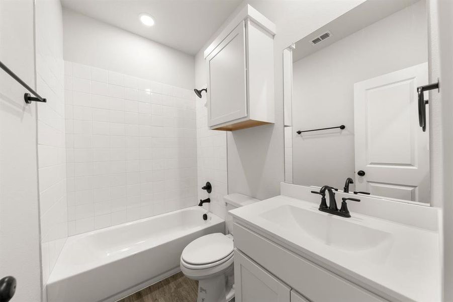 Furnished interior view inside a new home in Solterra, Mesquite (Image 14).