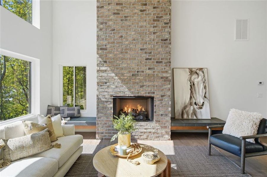 Furnished interior view inside a new home in , Blairsville (Image 38).