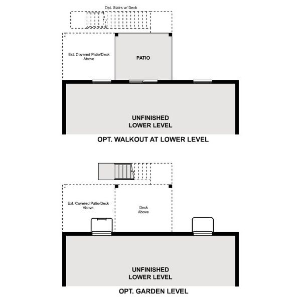 2D floor plan layout of this home in The Aurora Highlands, Aurora, CO (Image 7).