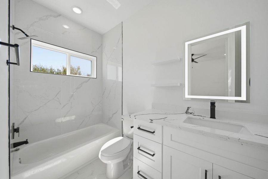 Furnished interior view inside a new home in , Houston (Image 4).