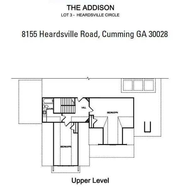 2D floor plan layout of this home in , Cumming, GA (Image 4).