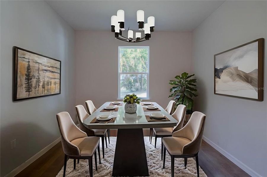 Furnished interior view inside a new home in , Tavares (Image 9).