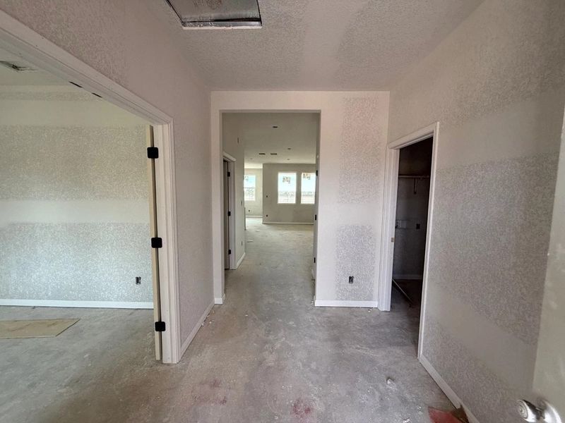 In-progress construction of a new home in Berry Creek Highlands, Georgetown, TX (Image 3).