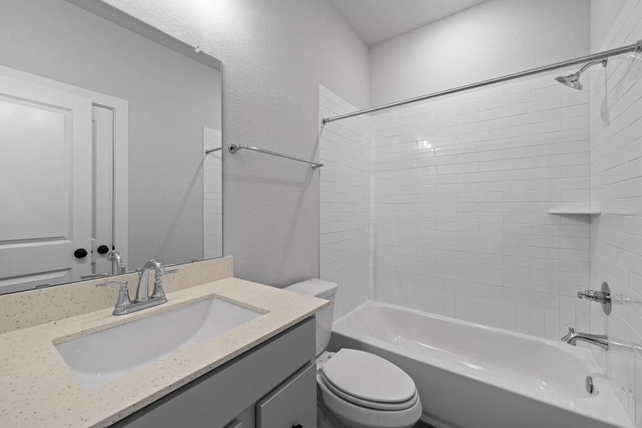 Light and bright color selections for the downstairs bathroom Light and bright color selections for the downstairs bathroom