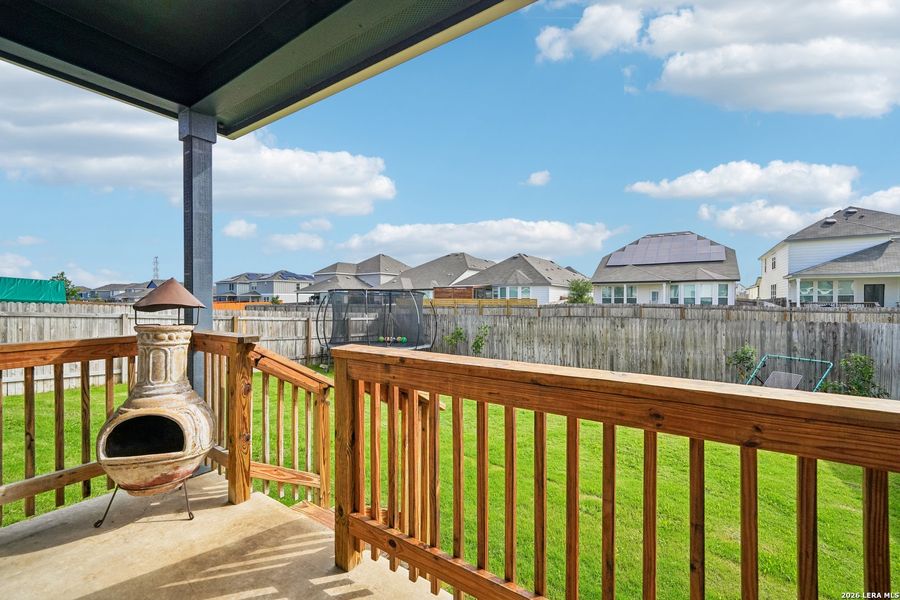 Exterior details and patio area of a home in Lily Springs, Seguin (Image 2). Exterior details and patio area of a home in Lily Springs, Seguin (Image 2).