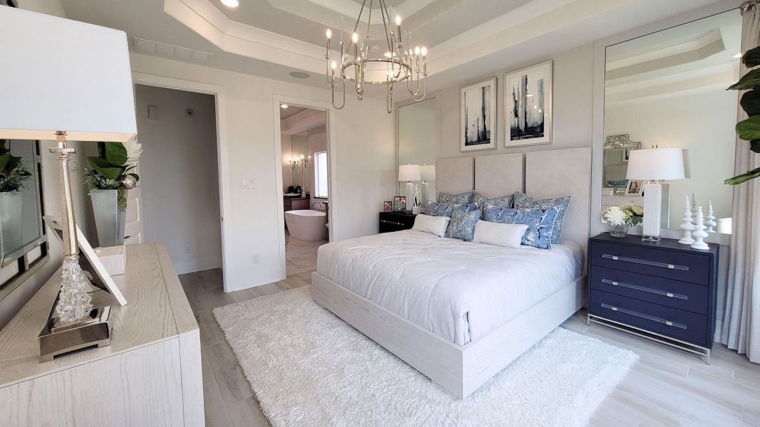 Furnished interior view inside a new home in Candela, Richmond (Image 7).