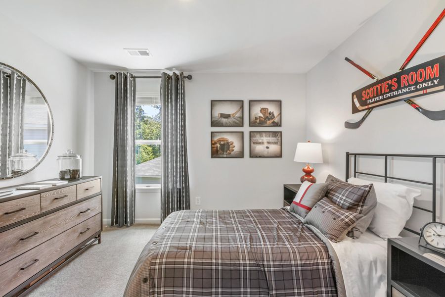 Furnished interior view inside a new home in Pineview North, Summerville (Image 22).