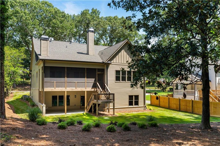 Front exterior of a new home in , Marietta, GA, highlighting curb appeal (Image 1).