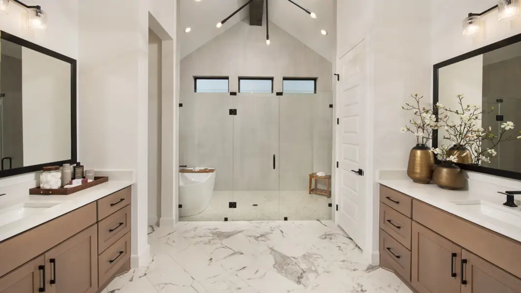 Representative furnished interior of a home built from the 3992A by Perry Homes in Megan's Landing, Castroville (Image 9).