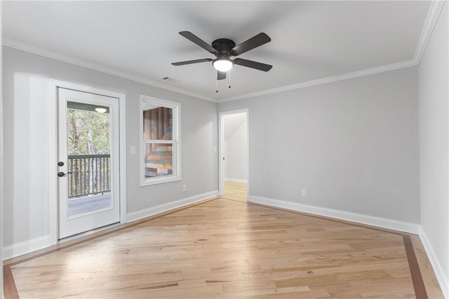 Spacious, unfurnished interior of a new home in , Lawrenceville (Image 23).