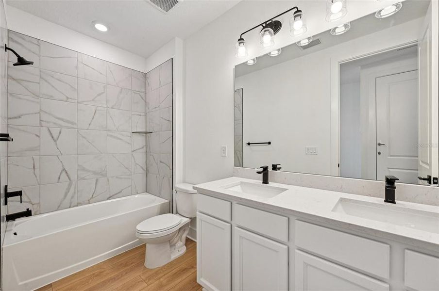 Furnished interior view inside a new home in Biscayne Landing at Seaire, Parrish (Image 9).