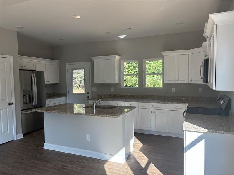 Furnished interior view inside a new home in , Dahlonega (Image 6).