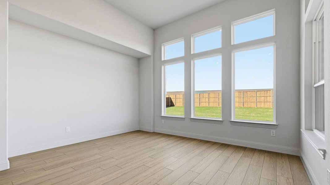 Representative furnished interior of a home built from the Tulane by DRB Homes in Green Meadows Classic, Celina (Image 25).