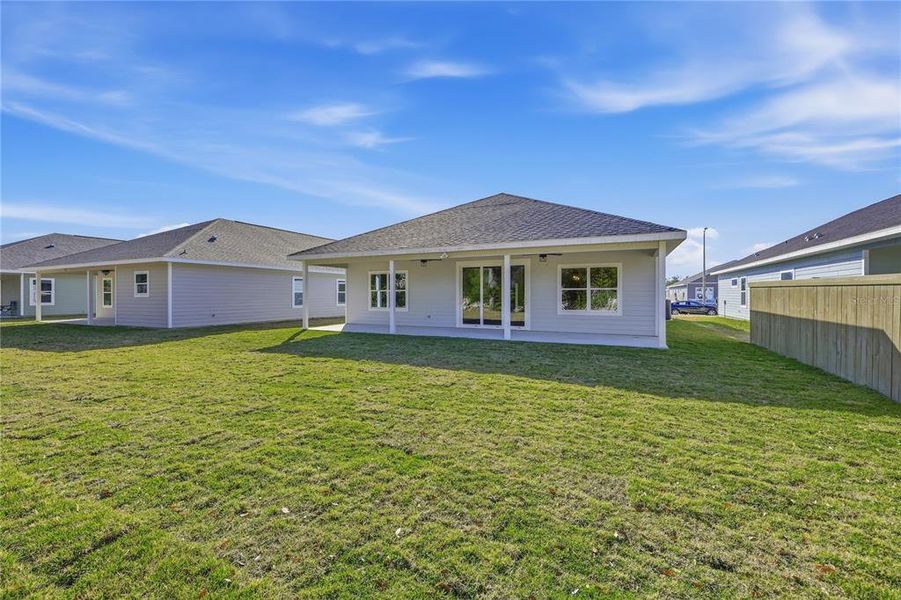 Exterior details and patio area of a home in , Gainesville (Image 4). Exterior details and patio area of a home in , Gainesville (Image 4).