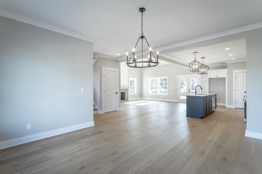 Furnished interior in a model home at Baker Road in Birchwood (Image 13).