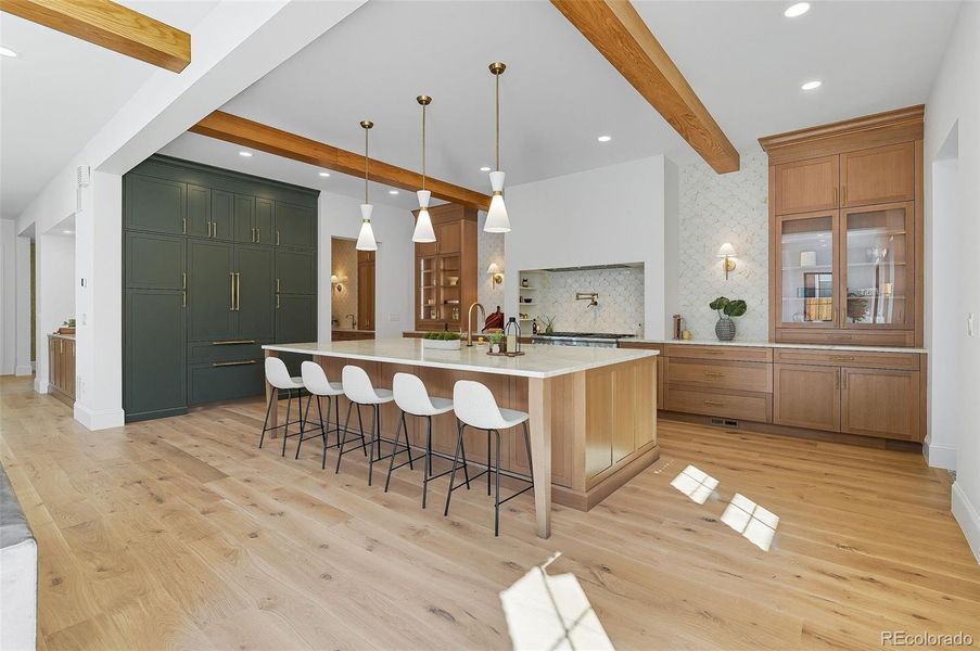 Furnished interior view inside a new home in , Denver (Image 17).