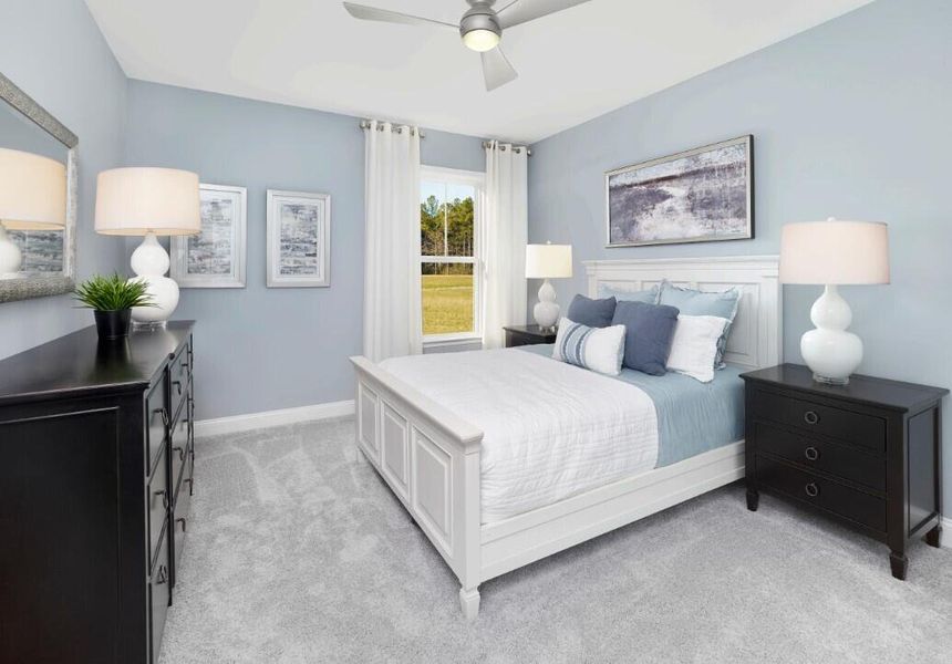 Furnished interior view inside a new home in Nexton, Summerville (Image 4).