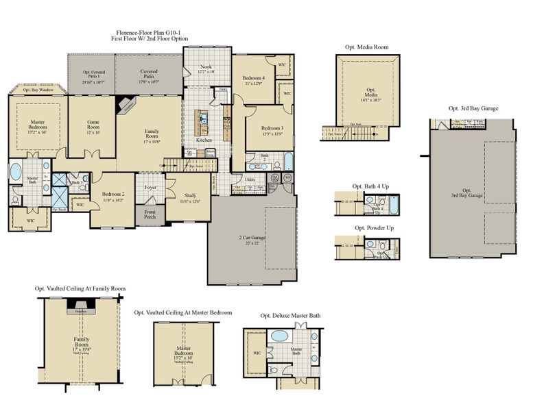 Florence G10-1 Floor Plan