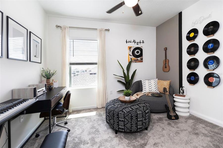 Furnished interior view inside a new home in , Clermont (Image 16).