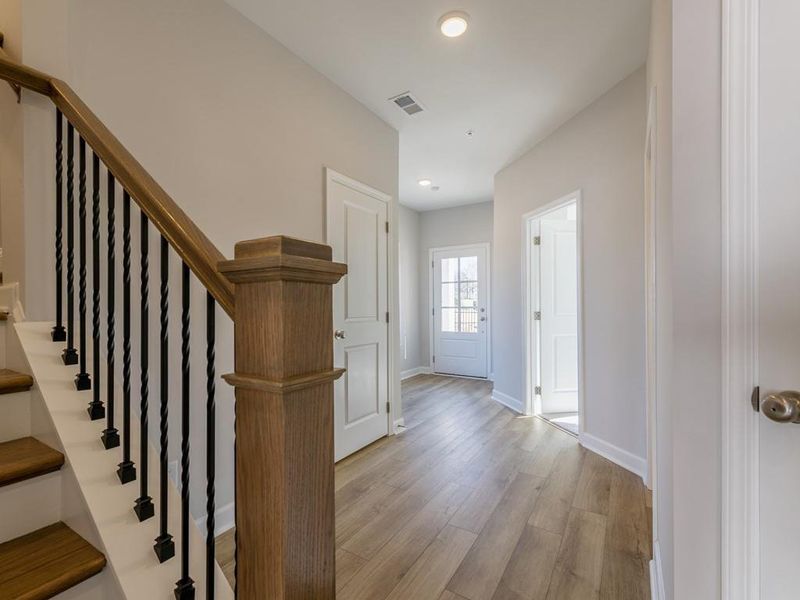 Spacious, unfurnished interior of a new home in Townes at South Main, Kennesaw (Image 6).