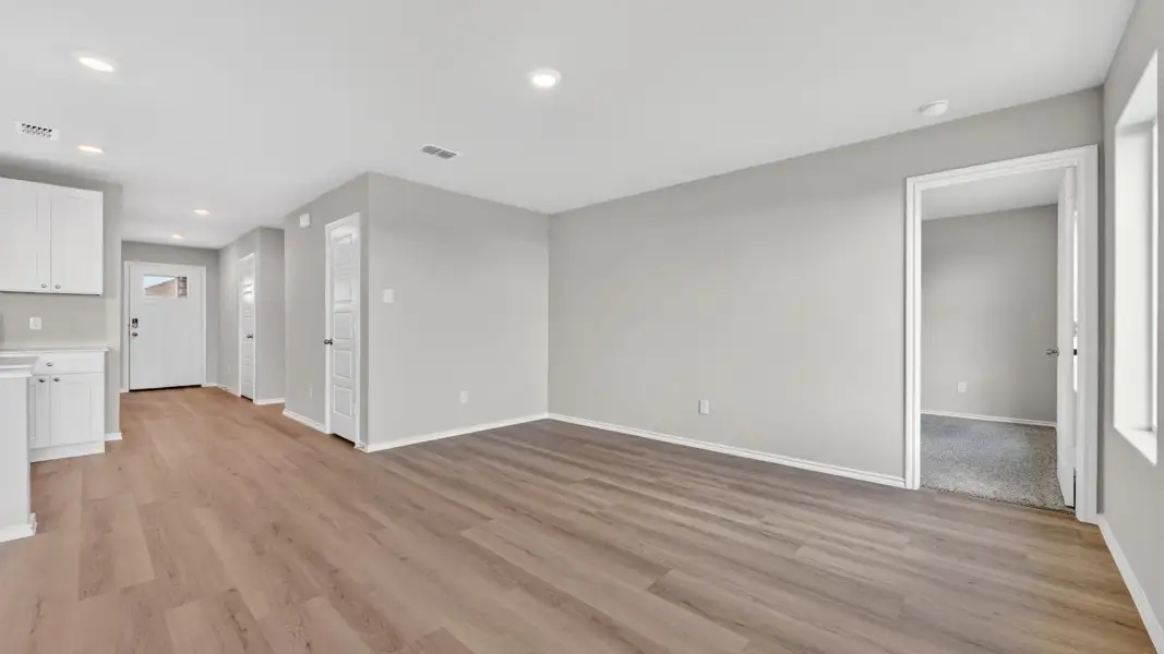 Spacious, unfurnished interior of a new home in Blackbird Estates, Mineral Wells (Image 11). Spacious, unfurnished interior of a new home in Blackbird Estates, Mineral Wells (Image 11).